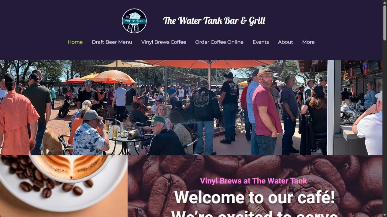 The Water Tank original website